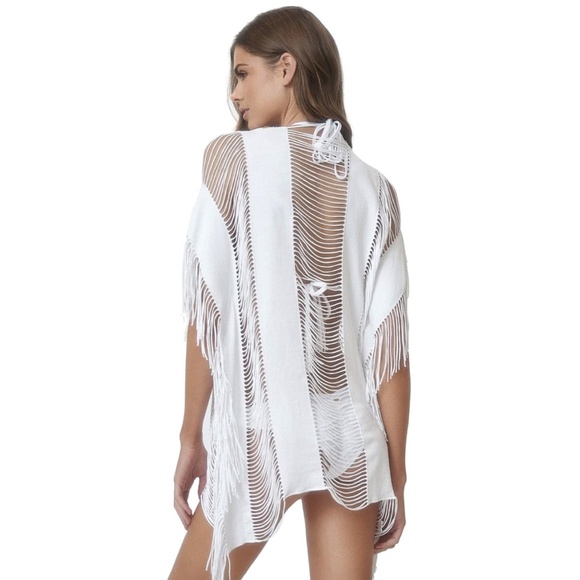 NEW PilyQ Monique Cover Up Water Lily Medium/Large - Picture 14 of 17